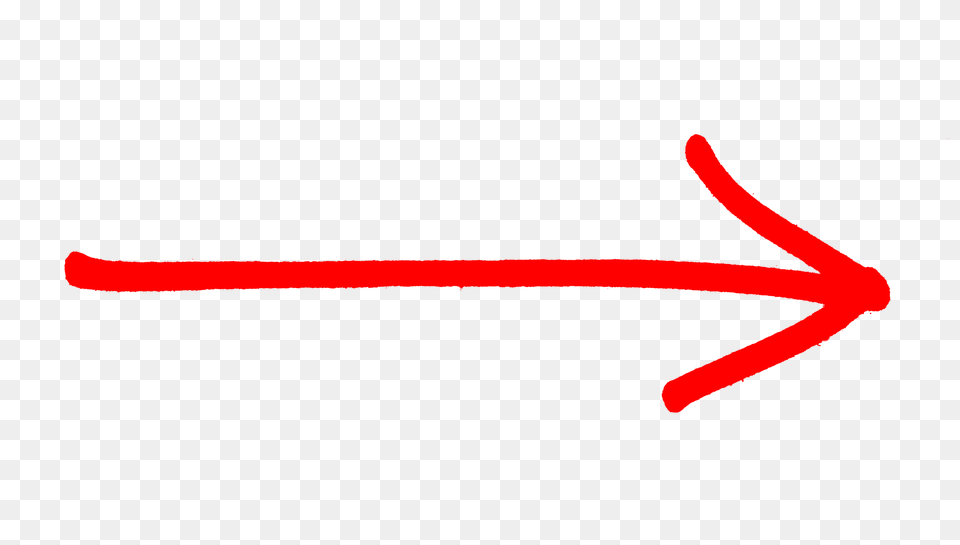 Arrow Rough Drawing Red Right, Knot, Text, Blade, Dagger Png Image