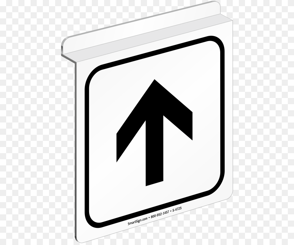 Arrow Signs Employees Visitors Signs Sku S, Sign, Symbol, Road Sign, Mailbox Free Transparent Png
