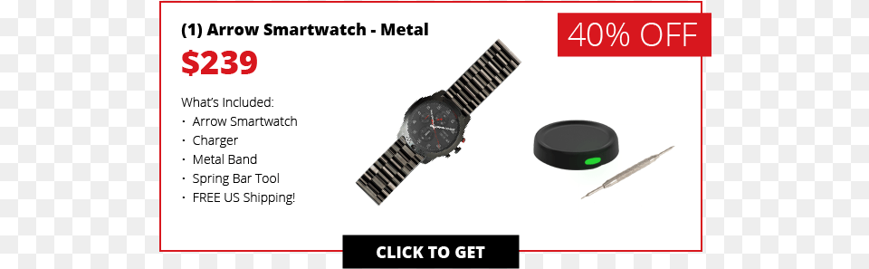 Arrow Smartwatch Technical Specifications Strap, Wristwatch, Person, Body Part, Arm Free Png