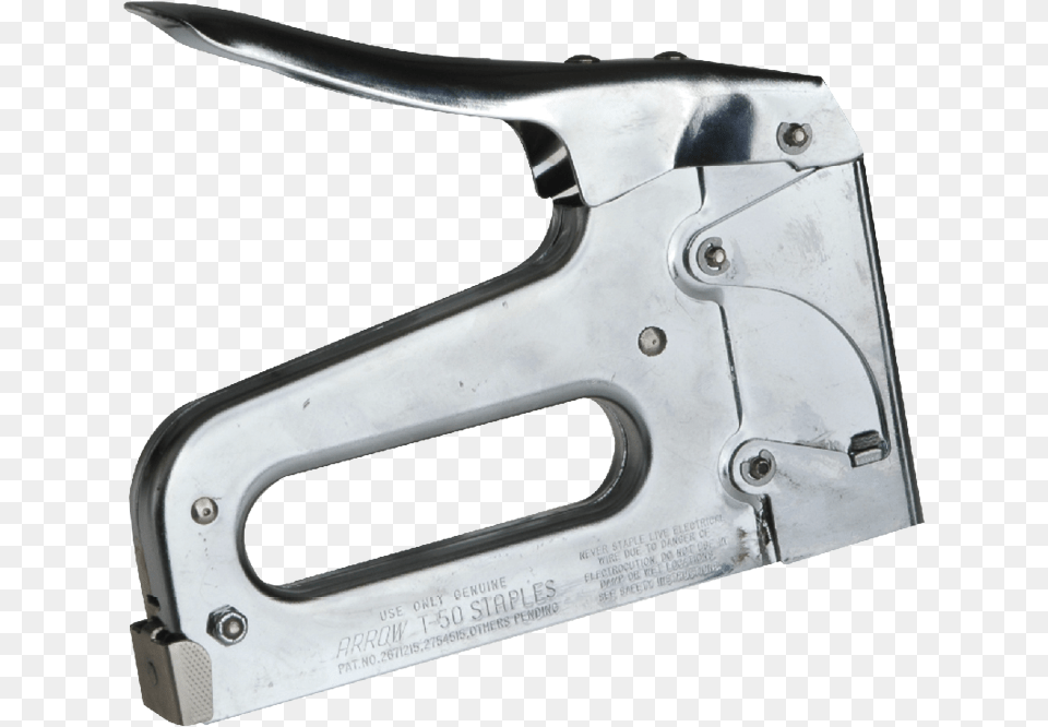 Arrow T50 Heavy Duty Staple Gun Trigger, Blade, Razor, Weapon Png Image