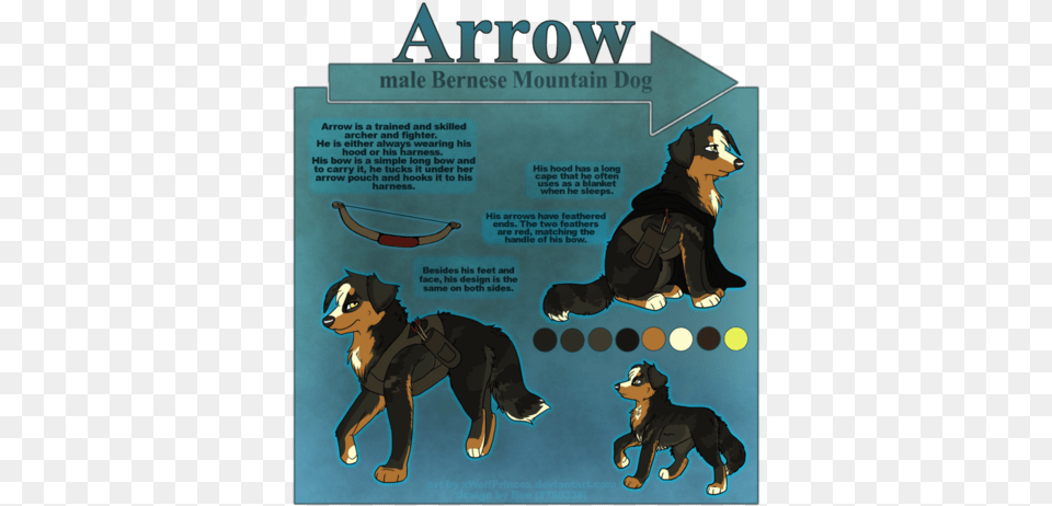 Arrow The Archer Guard Dog, Advertisement, Poster, Publication, Book Free Png Download