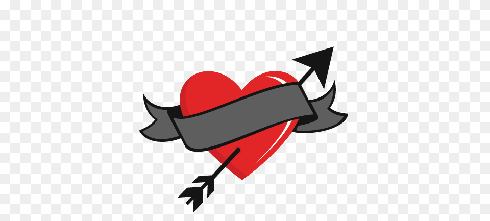 Arrow Through Heart Svg Scrapbook Cut File Cute Clipart Arrow Through The Heart, Logo, Symbol, Device, Grass Free Png