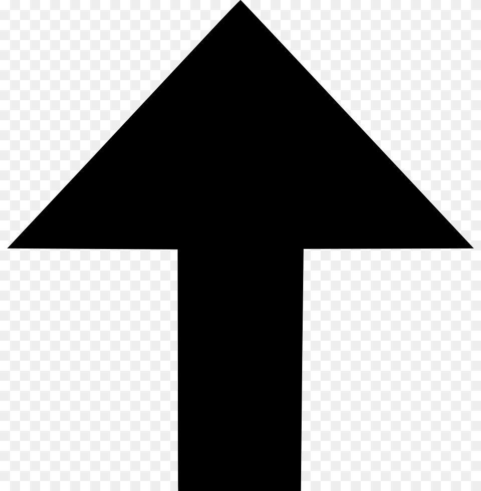 Arrow Top Up Vector Navigation Comments Clip Art Arrow Up, Triangle, Cross, Symbol, Sign Png Image