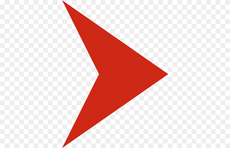 Arrow Transparent Coquelicot, Triangle Png Image