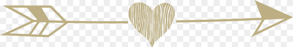 Arrow Rustic Arrow With Heart, Aircraft, Transportation, Vehicle, Weapon Free Transparent Png