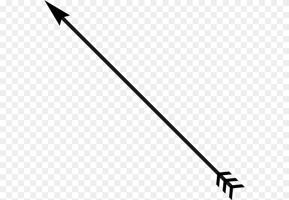 Arrow Transparent Ski Pole, Sword, Weapon, Baton, Stick Png