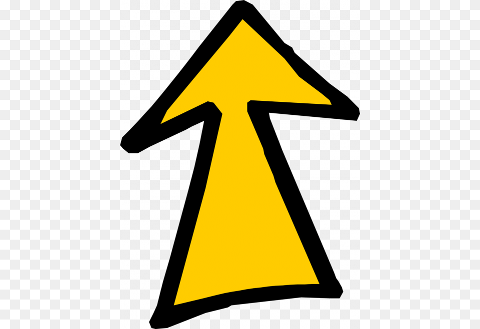 Arrow Up Clipart, Symbol, Cross, Sign Png