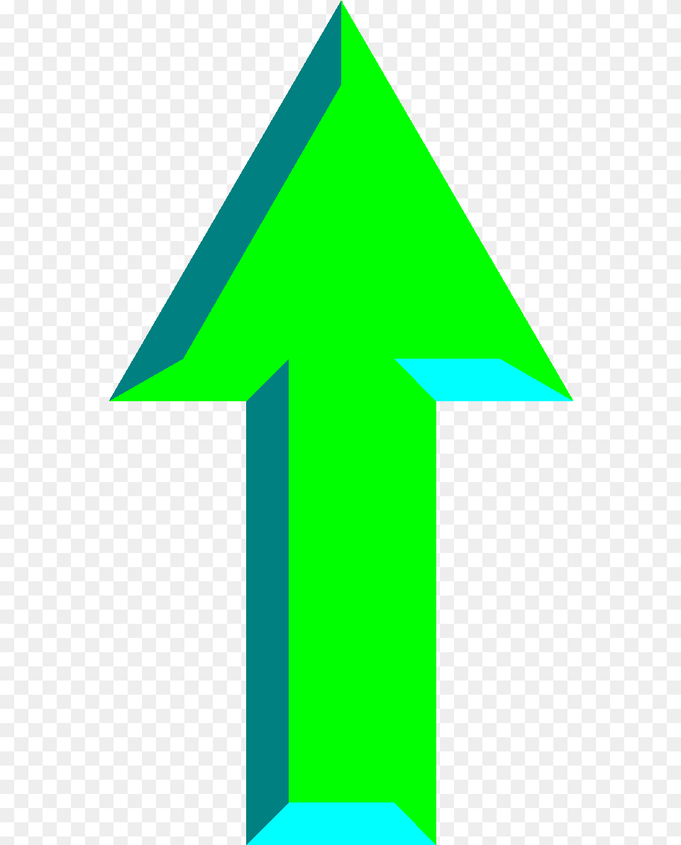 Arrow Up Image Arrow Gif Going Up Clipart Full Size Arrow Pointing Up Gif, Green, Symbol Png