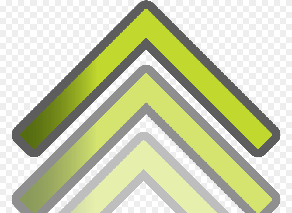 Arrow Up Sign, Corner, Triangle, Blackboard Free Transparent Png