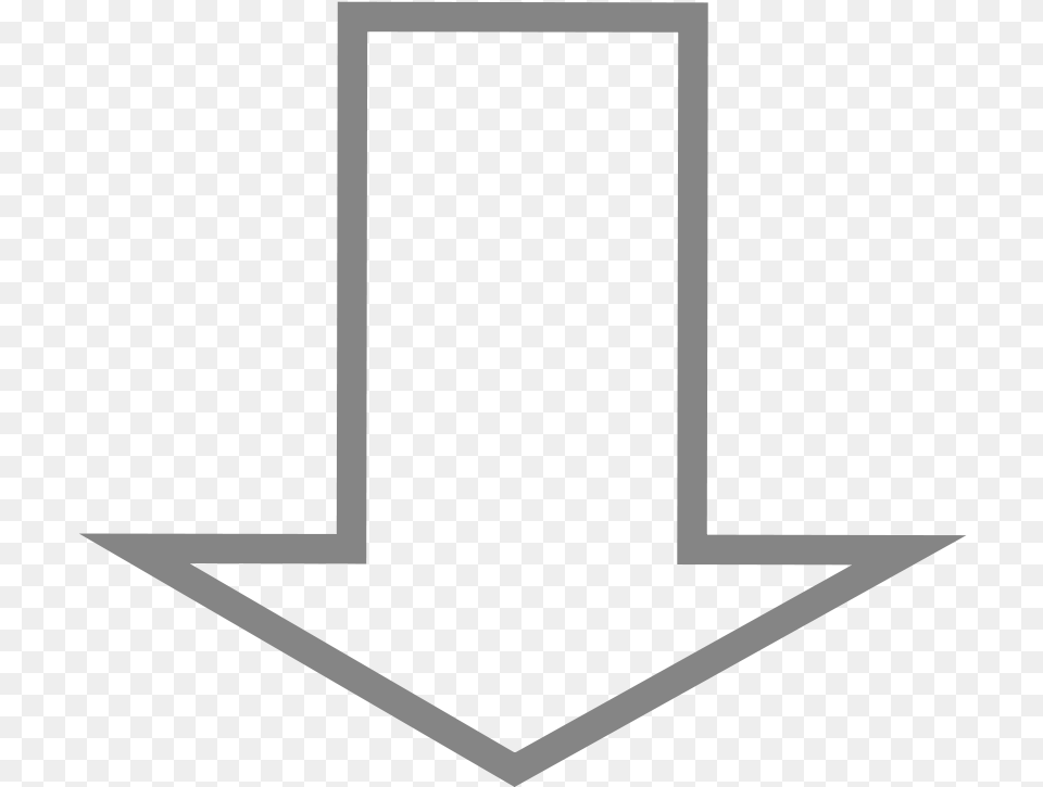 Arrow W No Background Down, Symbol, Emblem Free Transparent Png