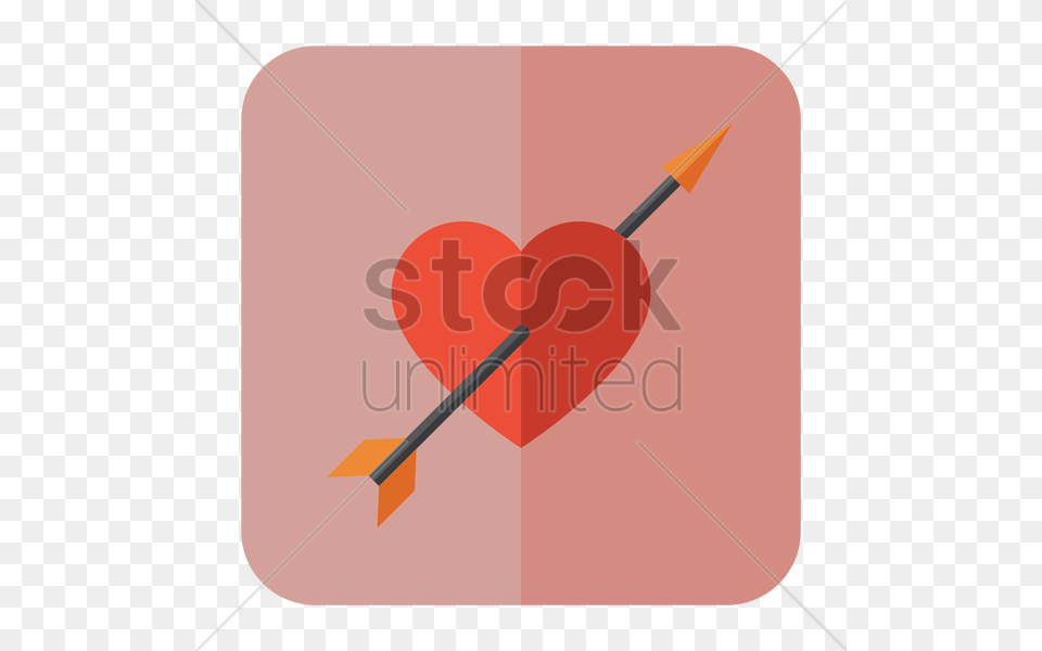 Arrow With Heart Vector Image, Bow, Weapon Free Transparent Png