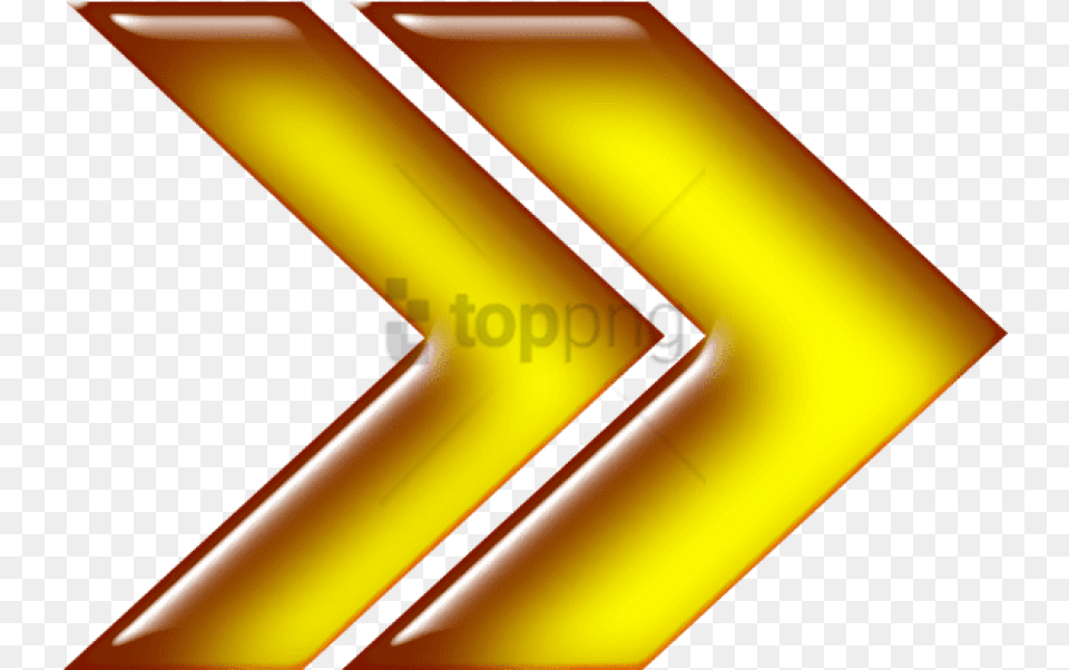 Arrow Yellow Right Image With Transparent Yellow Right Arrow, Symbol, Text, Sign Free Png