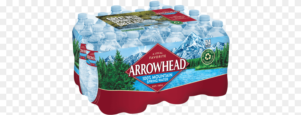 Arrowhead Water, Bottle, Water Bottle, Beverage, Mineral Water Free Png