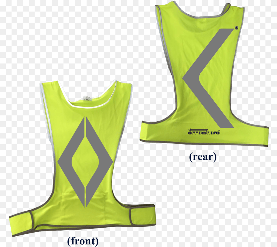 Arrowhere Safety Vest Vest, Bib, Person Free Png