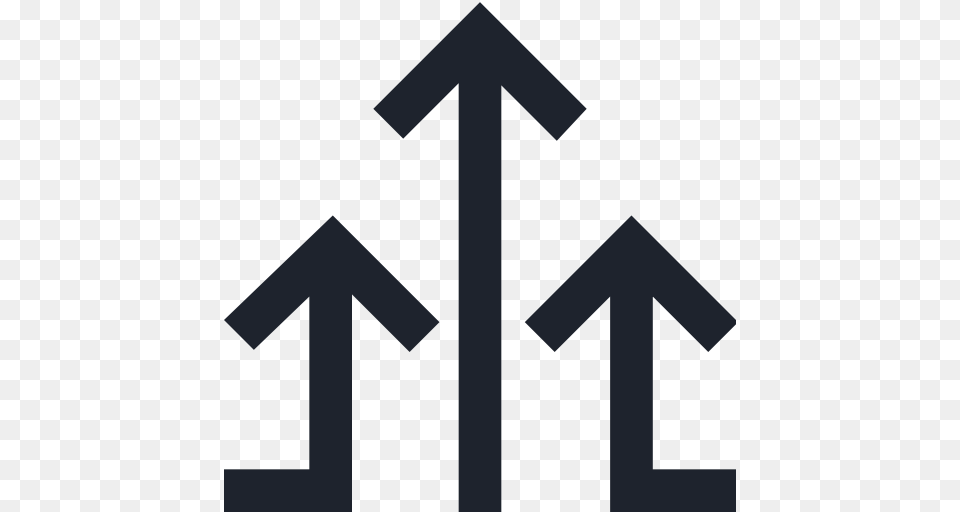 Arrows Chart Competition Graphic Grow Sport Up Icon, People, Person, Cross, Symbol Free Png