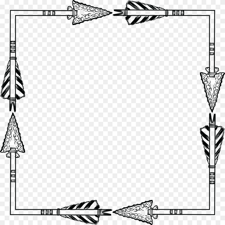 Arrows Clipart Frame, Electronics, Screen, Lighting Free Png