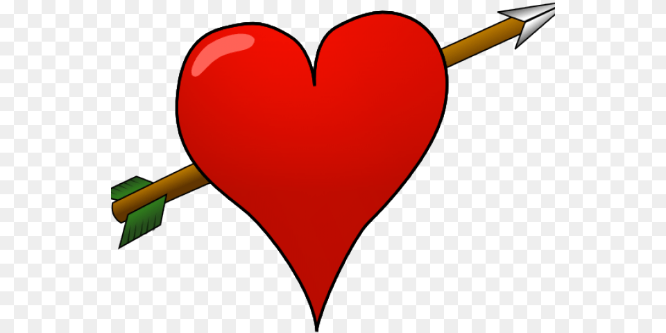 Arrows Clipart Heart Heart Bow And Arrow Free Transparent Png