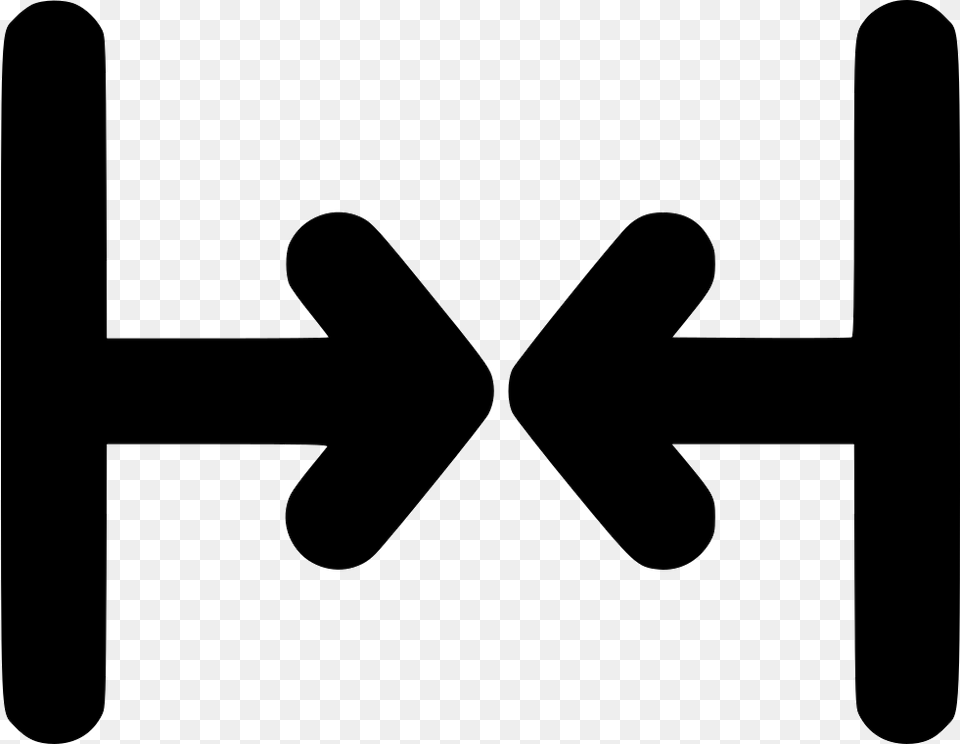 Arrows Meeting Left Right Line Biplane Free Transparent Png