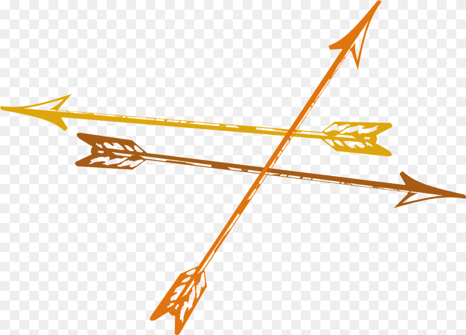 Arrows Pointed Sign Transparent Image, Weapon, Arrow, Aircraft, Airplane Png