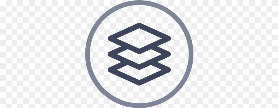 Arrows Pointing To Circles In A Circle Emblem, Logo, Symbol Free Png Download