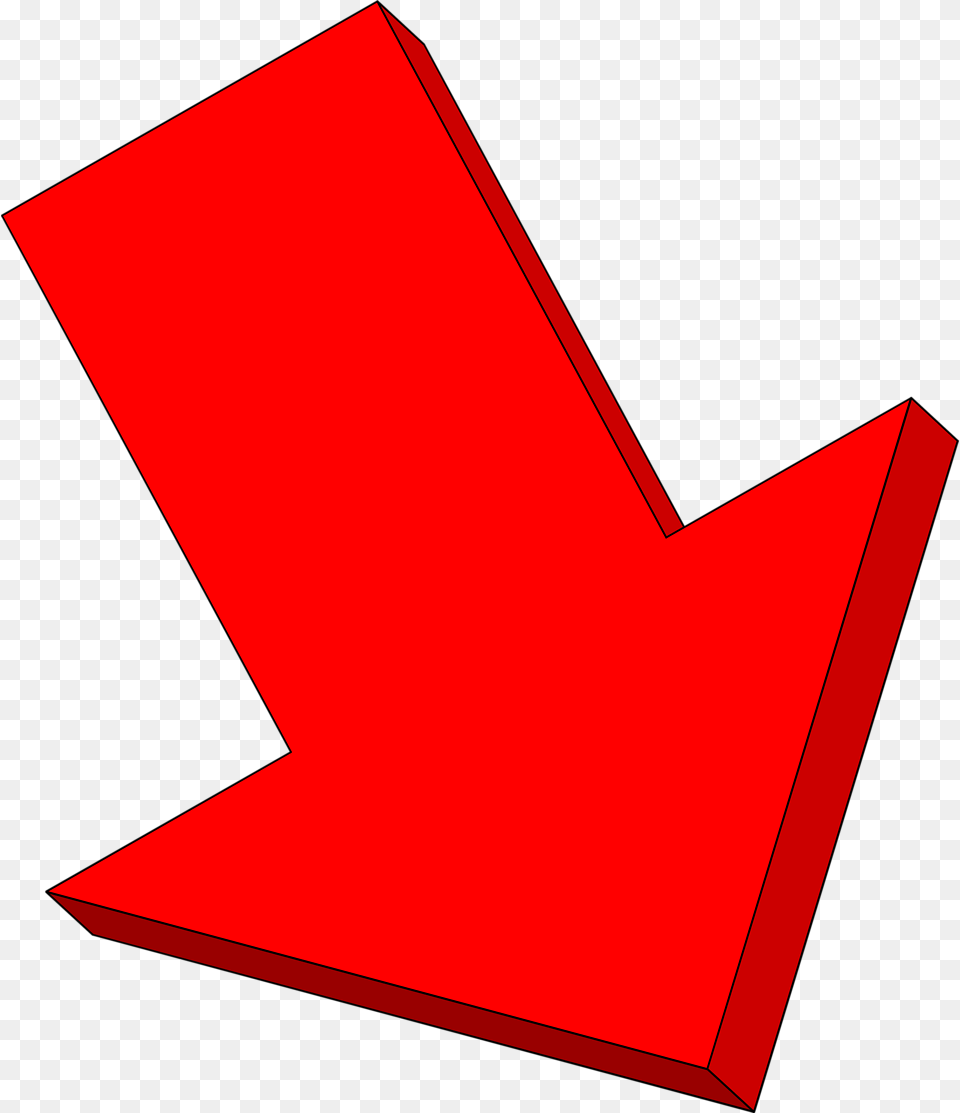 Arrows Red Big Arrow No Background, Text, Symbol Free Png