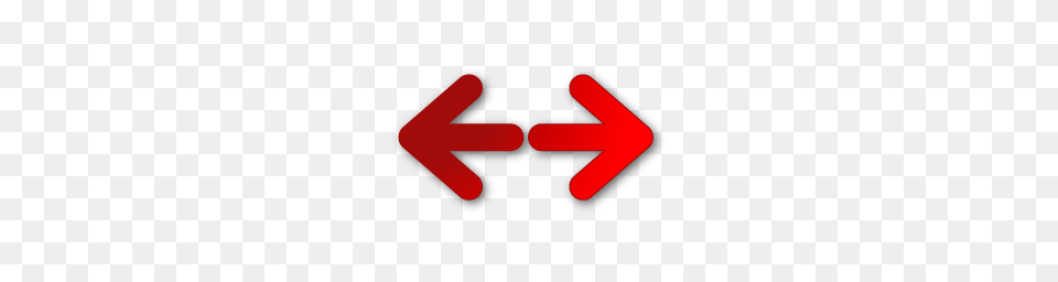 Arrows Red Two Way Icon, Sign, Symbol, Light, Dynamite Free Png