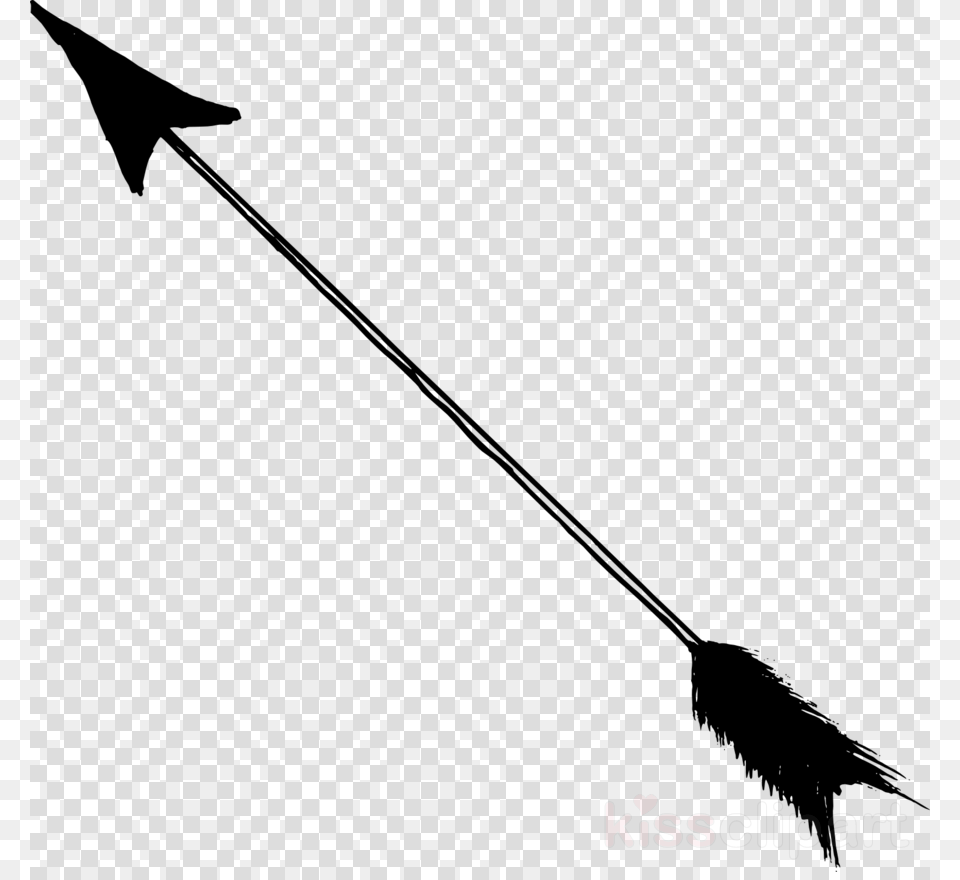 Arrows Transparent Clipart Bow And Arrow Safety Pin Clipart, Weapon Png Image