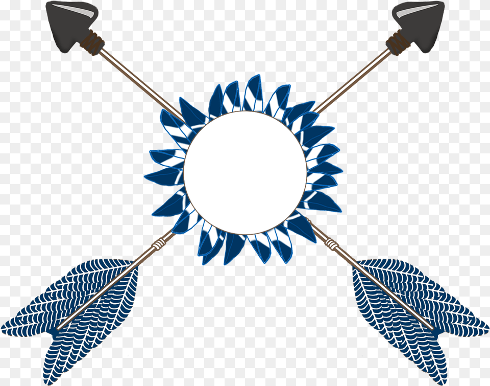 Arrows Tribal Crossed, Spear, Weapon Png Image