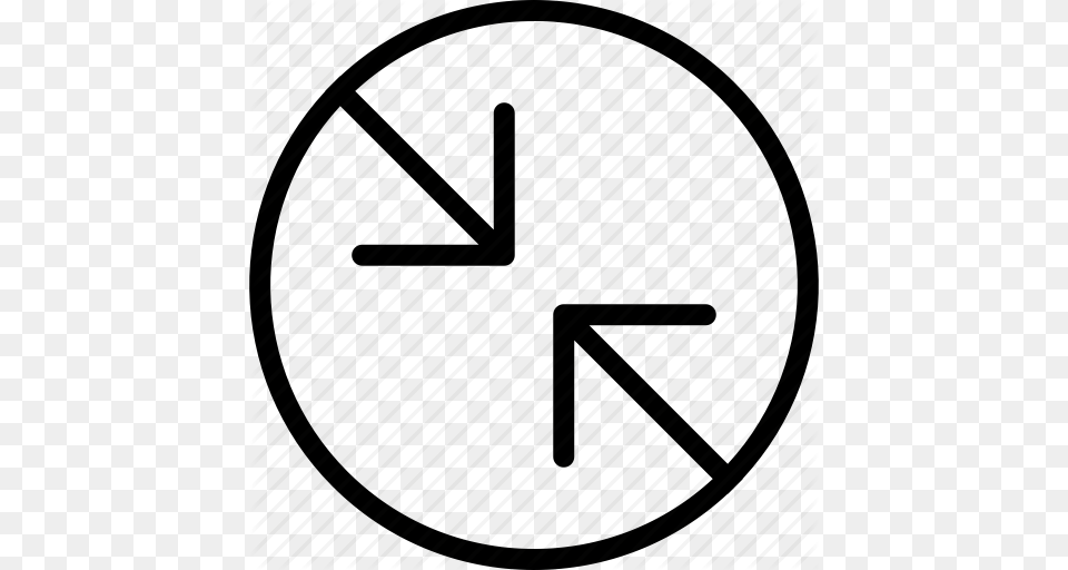 Arrowsslash Circle Point Icon, Star Symbol, Symbol Png