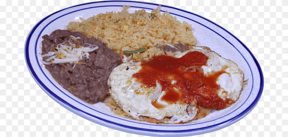 Arroz A La Cubana, Food, Food Presentation, Egg, Fried Egg Png