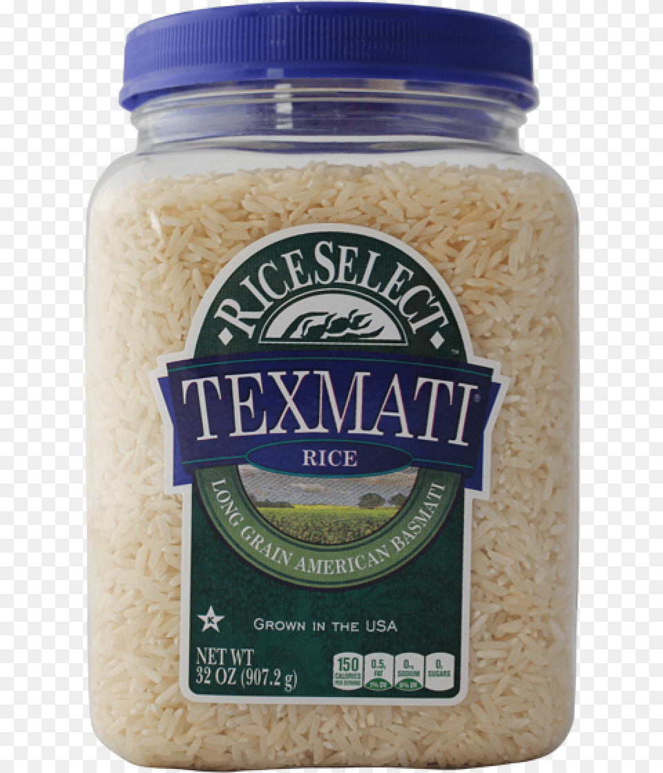 Arroz Aromtico Rice Select Texmati Blanco Texmati Rice, Food, Produce, Grain, Bottle Png