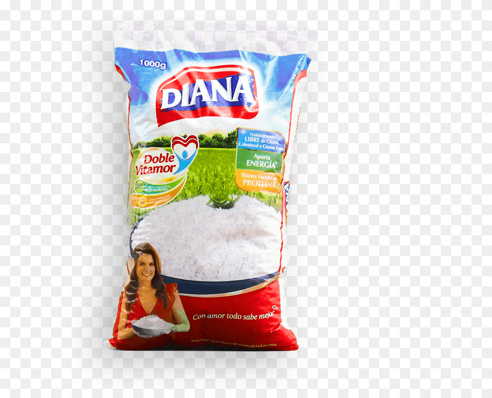 Arroz Diana Kilo Jasmine Rice, Powder, Female, Girl, Person Png Image