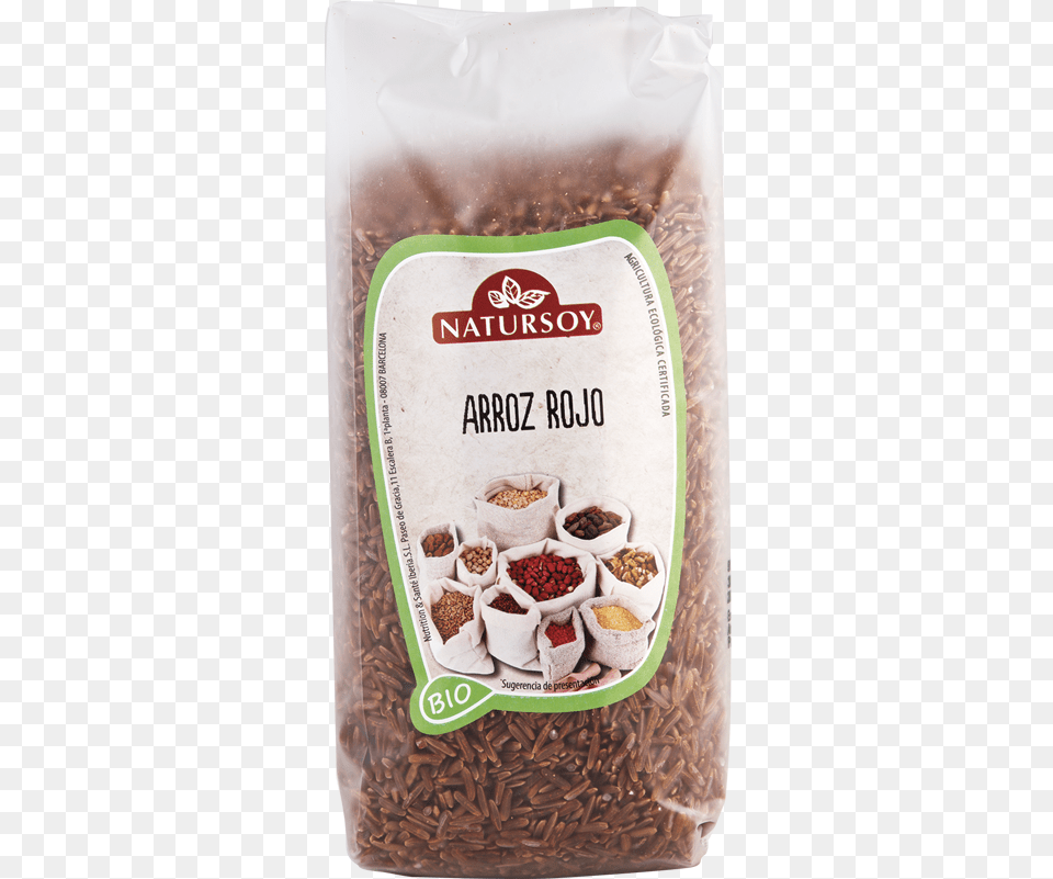 Arroz Rojo Natursoy Integral 500g Couscous 500 Gr, Food, Produce, Grain, Rice Free Png