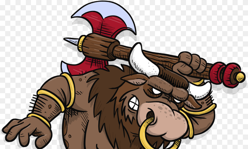 Arrrggghhh Another Minotaur Cartoon No Background, Electronics, Hardware, Baby, Person Free Png