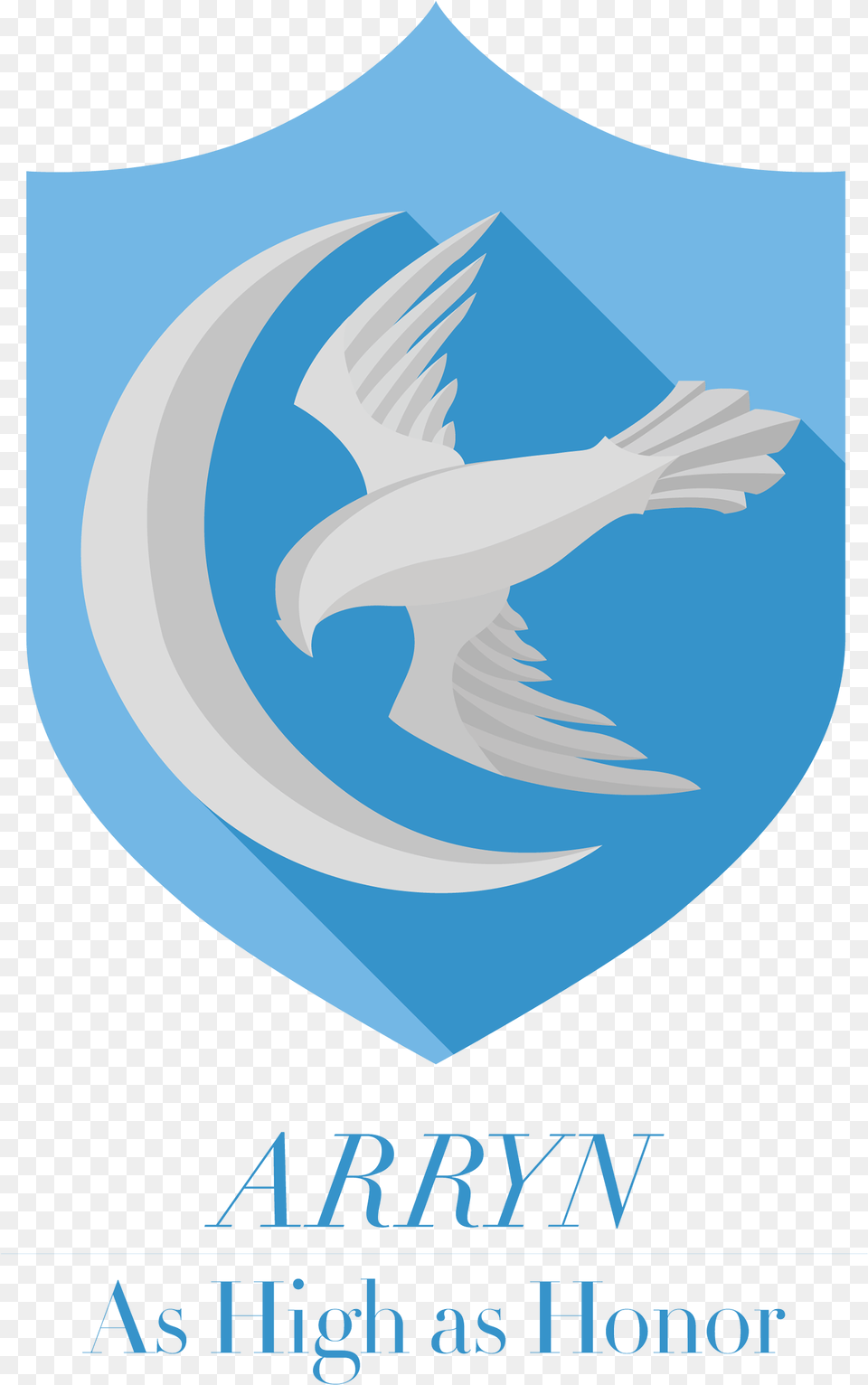 Arryn Got Logo, Animal, Fish, Sea Life, Shark Png Image