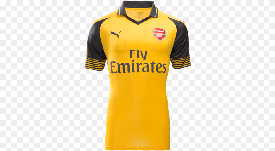 Arsenal Away Jersey Arsenal Blue And Gold Kit, Clothing, Shirt, T-shirt Free Transparent Png