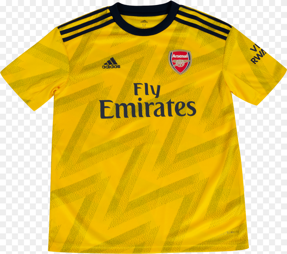 Arsenal Away Kit 2019, Clothing, Shirt, T-shirt, Jersey Free Transparent Png