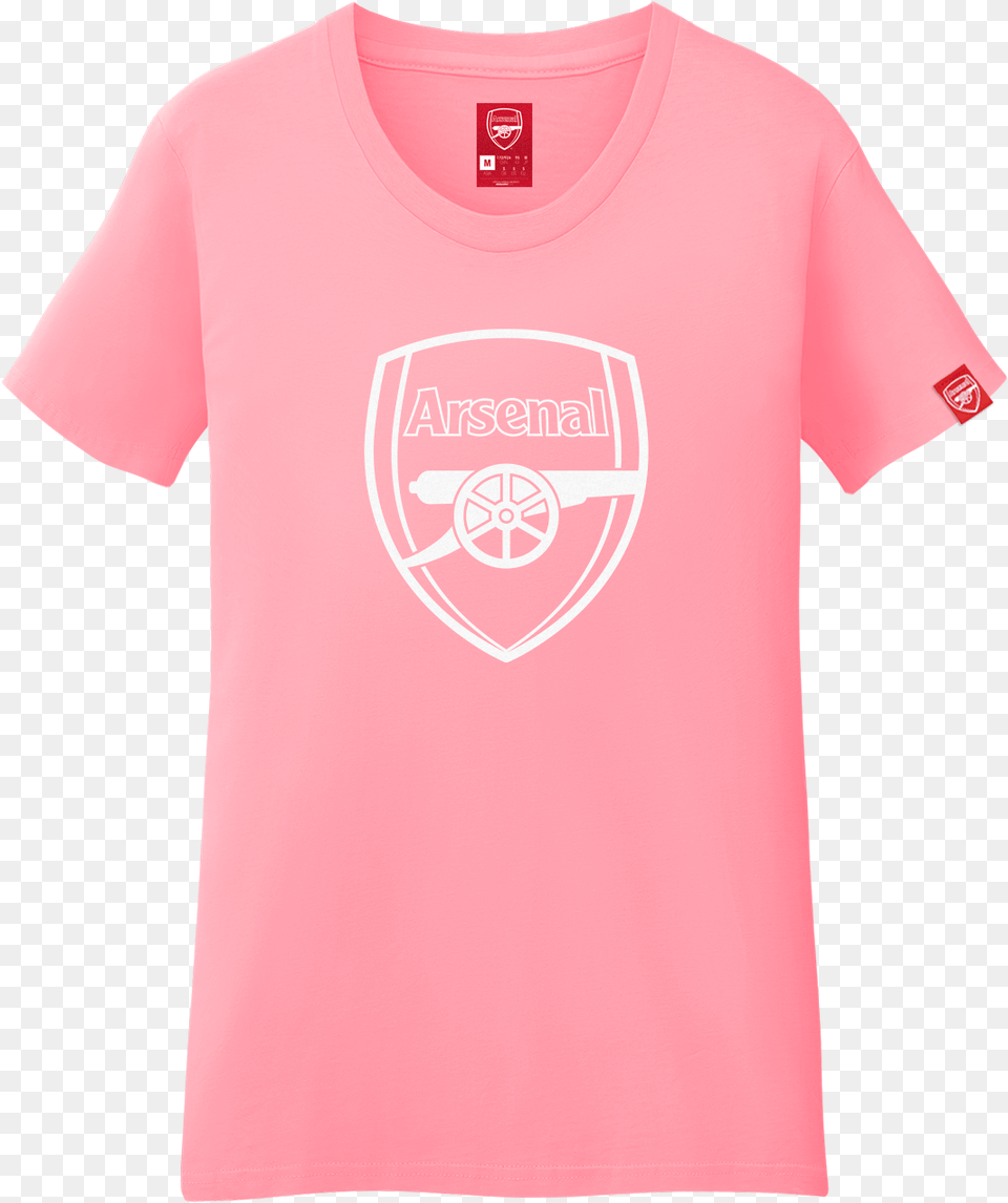 Arsenal Crest T Shirt Active Shirt, Clothing, T-shirt Png Image