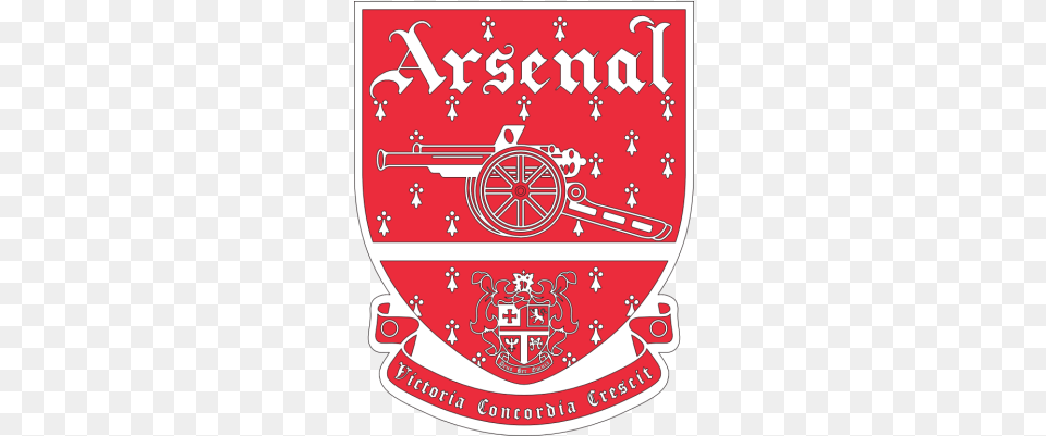 Arsenal Fc Old 5 Arsenal A Logo, Dynamite, Weapon, Symbol, Emblem Free Transparent Png