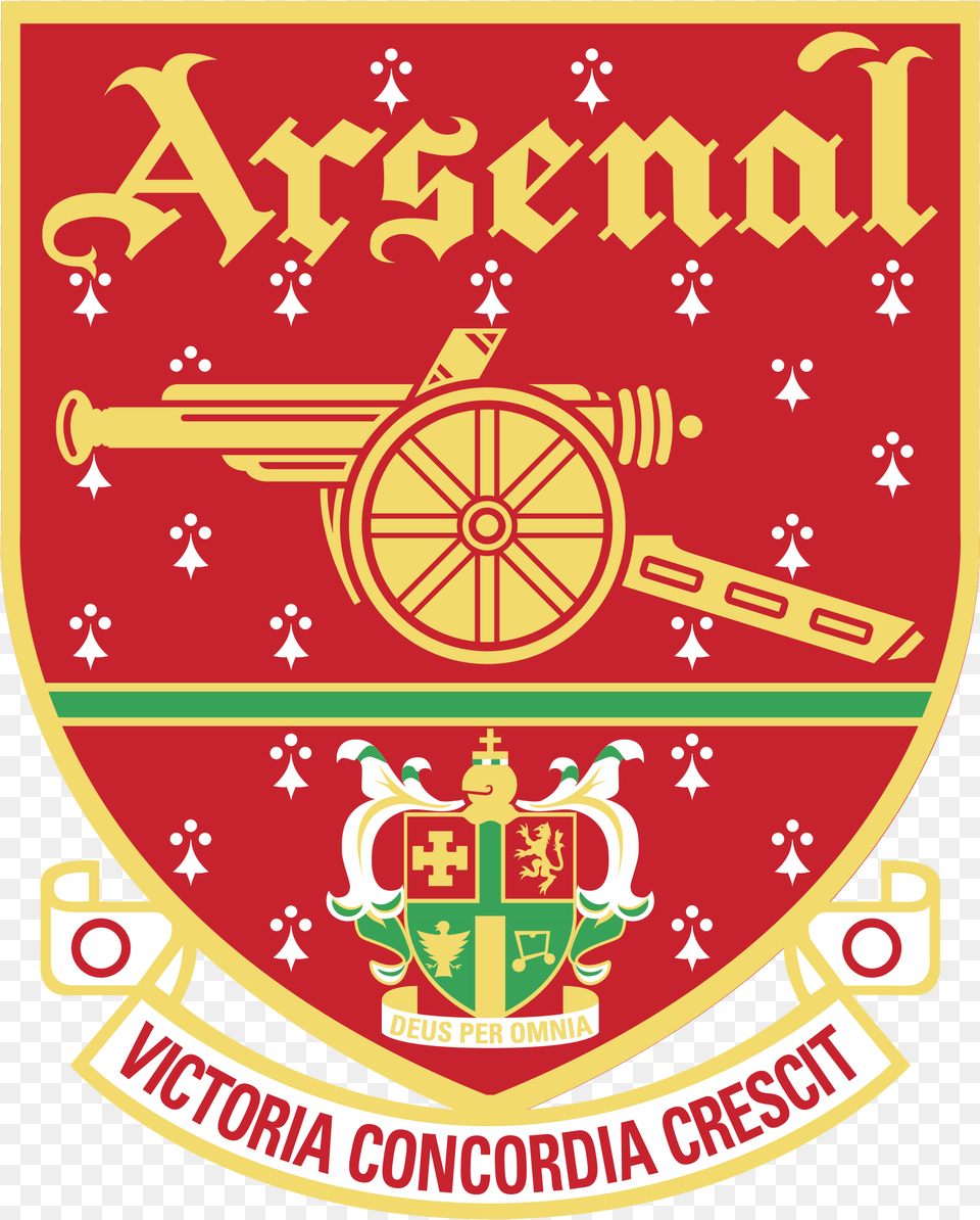 Arsenal Fc Old Logo, Badge, Symbol, Machine, Wheel Png Image