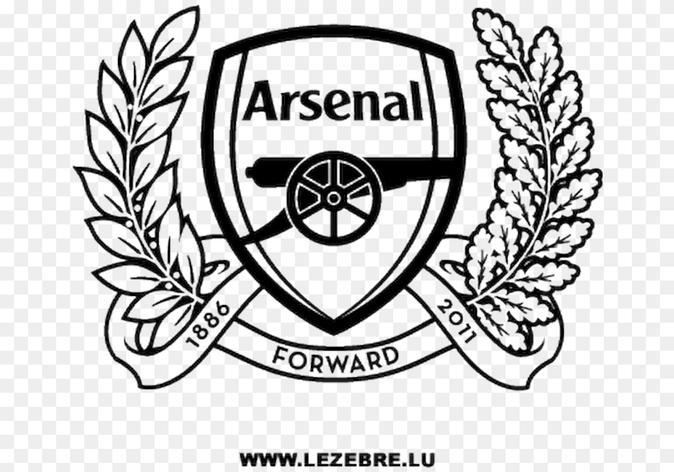 Arsenal Football Club Sticker Arsenal Fc Logo, Emblem, Symbol, Badge Free Png Download