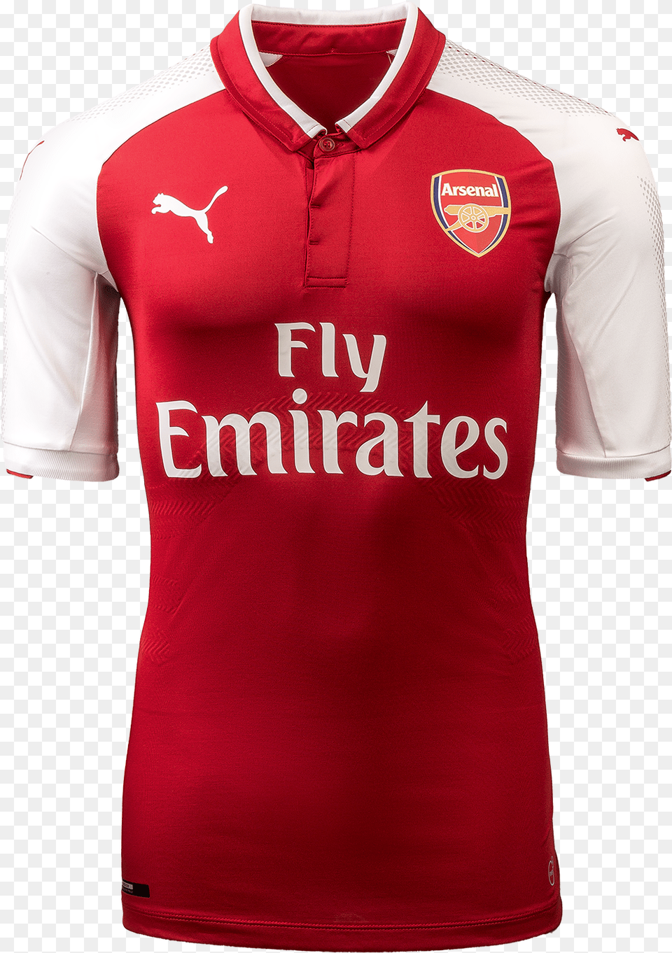 Arsenal Home Authentic Jersey Ez Football Vietnam Arsenal Home Kit 2017 Clothing, Shirt, T-shirt Free Png Download