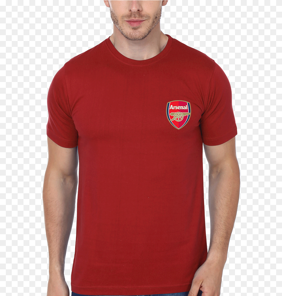 Arsenal Logo Men Red T Shirt Amp Hoodie Dragon Ball Pocket Shirt, Clothing, T-shirt, Maroon Png