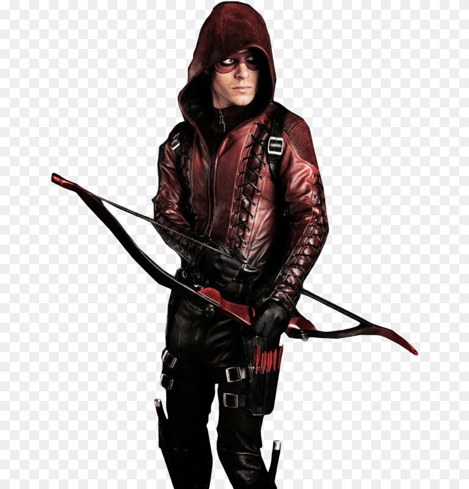 Arsenal Roy Harper Arrow Wo Green Arrow Halloween Costume, Clothing, Coat, Jacket, Weapon Free Png