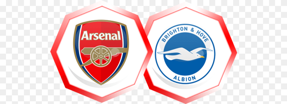 Arsenal Vs Brighton And Hove, Badge, Logo, Symbol, Emblem Png