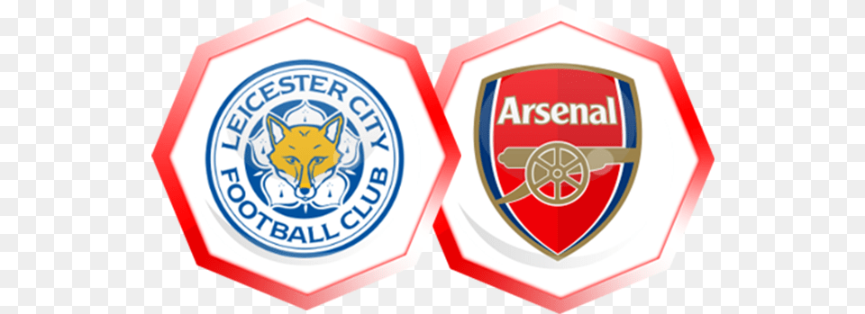 Arsenal Vs Leicester Hd, Badge, Logo, Symbol, Emblem Free Transparent Png