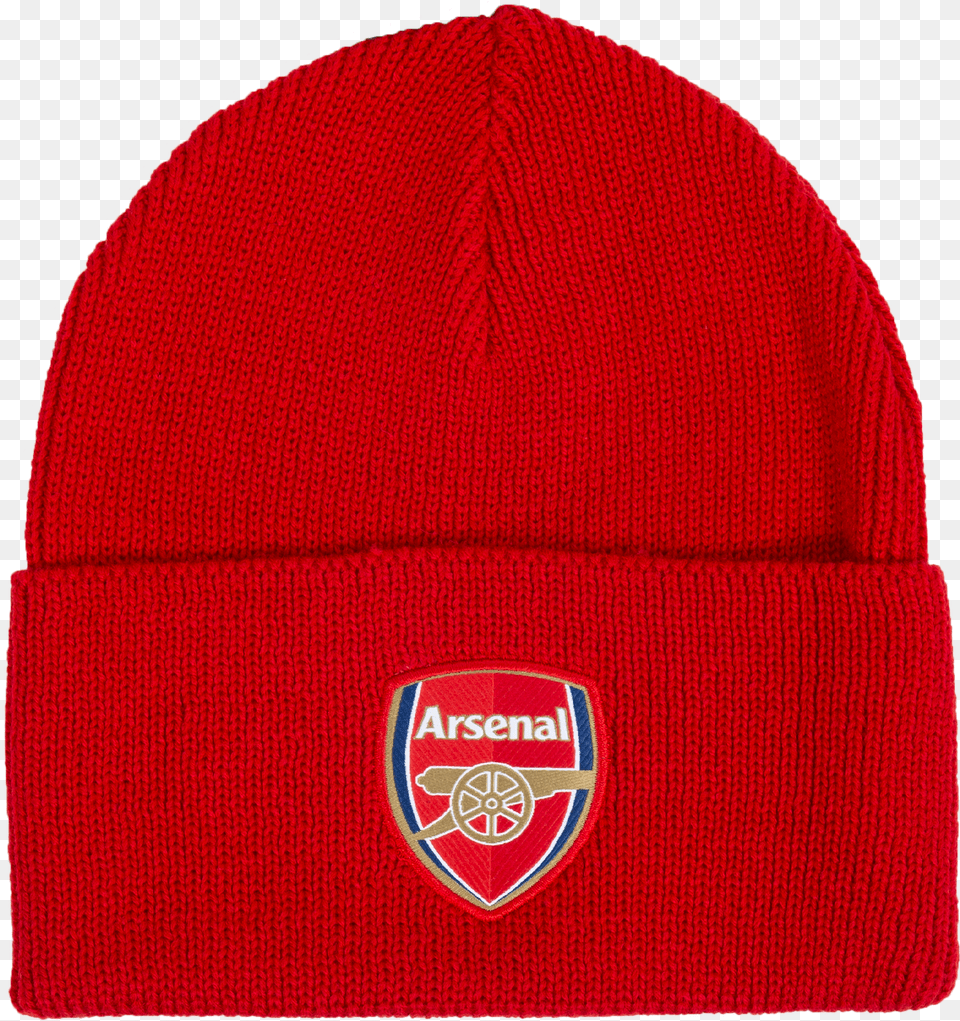 Arsenal Woolie Red Ez Football Korea Toque, Beanie, Cap, Clothing, Hat Free Transparent Png