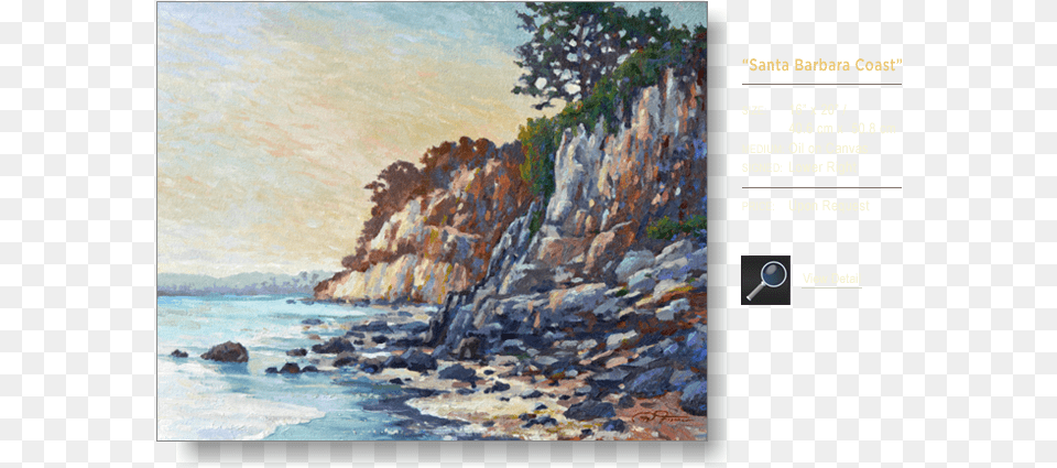 Art, Sea, Promontory, Painting, Outdoors Png Image
