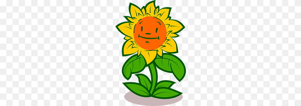 Art Flower, Plant, Sunflower, Leaf Free Png