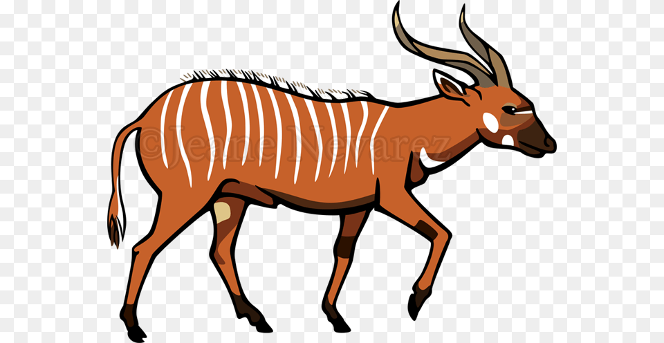 Art, Animal, Wildlife, Mammal, Antelope Free Png Download